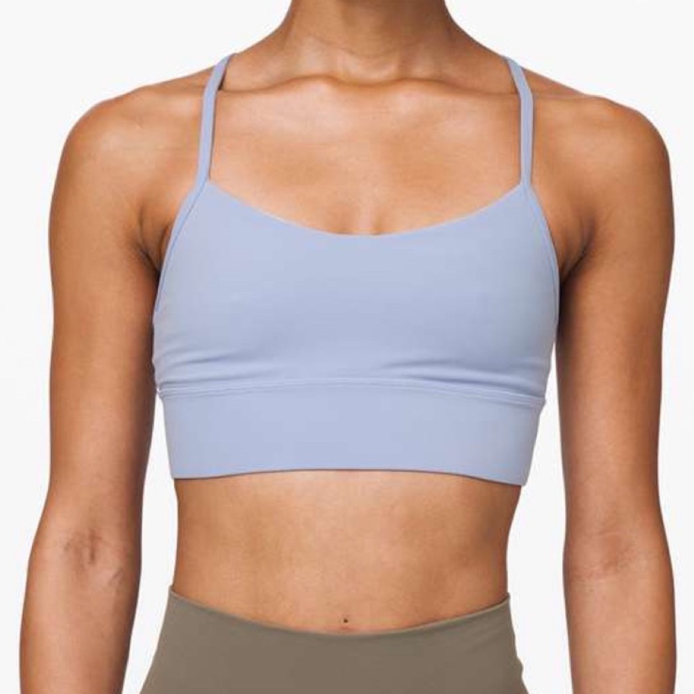 lululemon athletica Light Blue Sports Bra